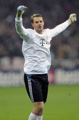 Manuel NEUER (Torwart FC Bayern München),Jubel,Freude,Begeisterung, Fussball, Champions League, FC Bayern (FCB) - SSC Neapel (NAP) Gruppe A Gruppenphase 4. Spieltag am 02.11.2011 in München (München) Deutschland. Â