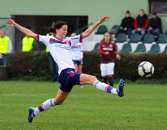 Lotta Schelin of Lyon is seen during the match of the UEFA Women s Champions League Sparta Praha vs Lyon played in Prague on Thursday, November 3, 2011. (CTKxPhoto StanxPeska)  CTKPhoto884201111030853501