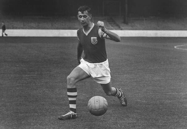 Jimmy Adamson (Captain)- Burnley FC Photocall 09 08 1961  sw
