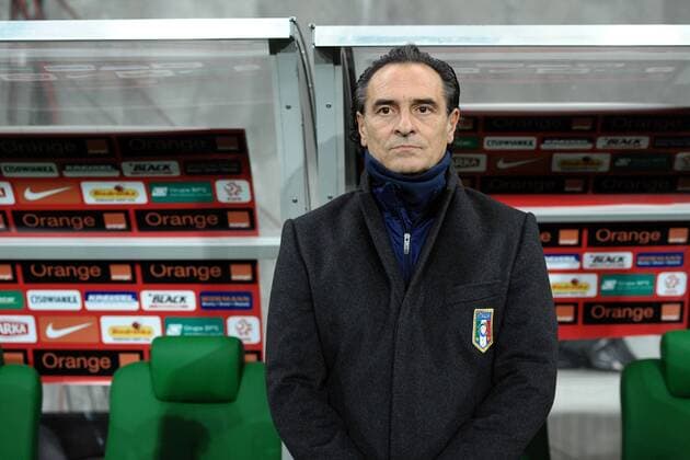 Wroclaw 11 11 2011 Polen - Italien: Cesare Prandelli 