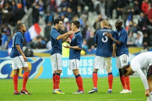Laurent Koscielny et Adil Rami (France) - FRA vs. USA - 11.11.2011 N.LeGouic FEP Panoramic 