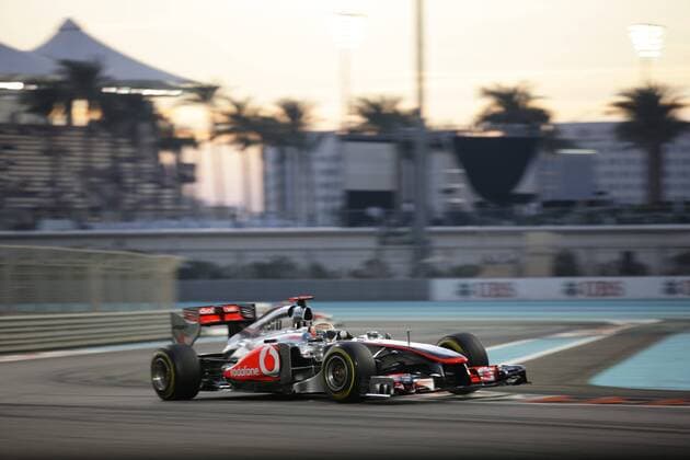 Lewis Hamilton (McLaren Mercedes) GP Abu Dhabi 2011 Formel 1 Grand Prix Abu Dhabi 2011