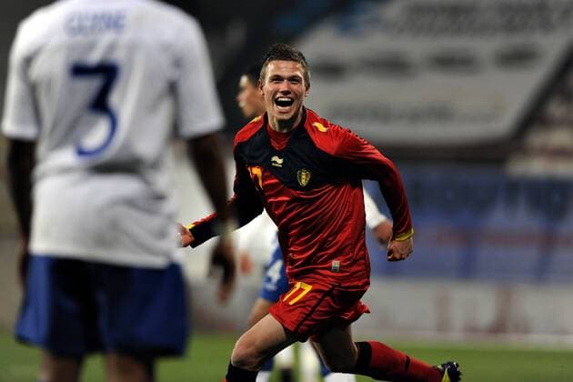 MONS , 14 11 2011 FOOTBALL UEFA EURO 2013 QUALIFICATION UNDER 21 BELGIUM ENGLAND JENS NAESSENS Picture Michel GOUVERNEUR © REPORTERS PRESS AGENCY 