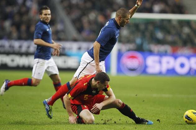 Karim Benzema (FRA), Thomas Vermaelen (BEL), FRA vs BEL xGwendolineLeGoffx 
