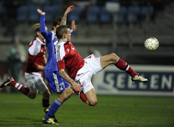 Dänemark vs Finnland, Daniel Agger 