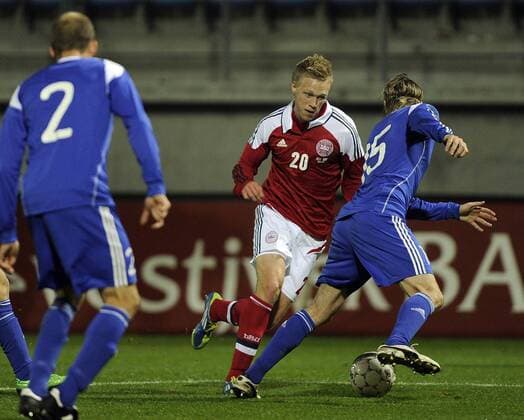Dänemark vs Finnland, Nicolai Jörgensen 