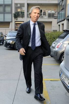 Tagung der Funktionäre der Serie A in Mailand - Enrico Preziosi (CFC Genoa 1893) -  o0 FC Genua