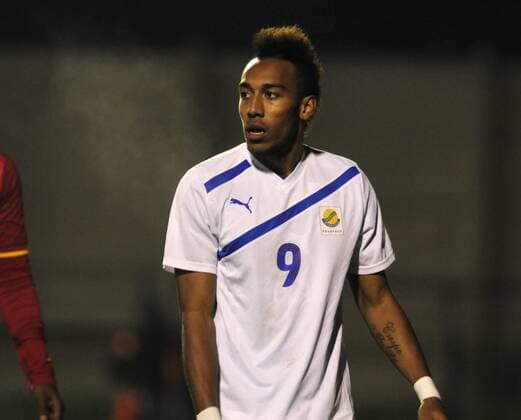 Pierre Aubameyang (Gabon) - Länderspiel - Gabon - Ghana - - 15.11.2011 - FedericoPestellini Panoramic 