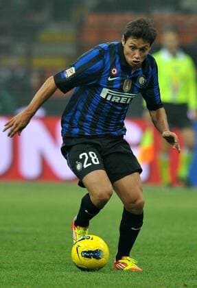Mauro ZARATE (Inter) Milano 19 11 2011 Stadio Giuseppe Meazza Serie A 2011 2012 Football Calcio Inter Vs Cagliari allexsabba