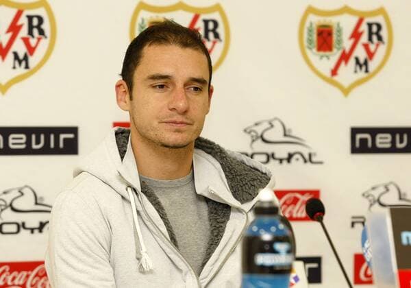 22 11 11 RUEDA DE PRENSA RAYO VALLECANO Andrija Delibasic 