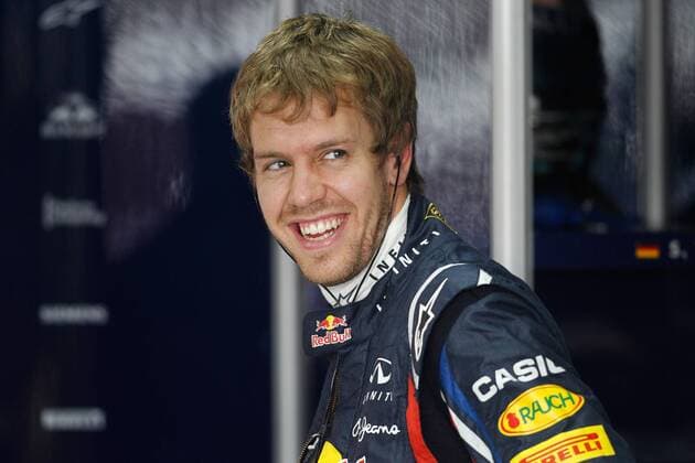 formula 1 GP, Brasilien in Sao Paulo Interlagos, 26.11.11, Sebastian Vettel, Red Bull Racing,