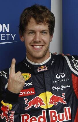 Motorsports: FIA Formula One World Championship 2011, Grand Prix of Brazil, 01 Sebastian Vettel (GER, Red Bull Racing), xHOCHxZWEIx