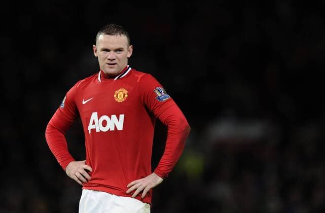 Wayne Rooney of Manchester United Barclays Premier League Manchester United v Newcastle United 26th November, 2011 EDITORIAL USE ONLY. No use with unauthorised audio, video, data, fixture lists, club league logos or live services. Online in-match use limited to 120 images, no video emulation. No use in betting, games or single club league player publications.