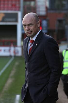 Brentford v Wrexham - FA Cup 2nd round . . 03.12.11 Uwe Rosler, Brentford manager. 