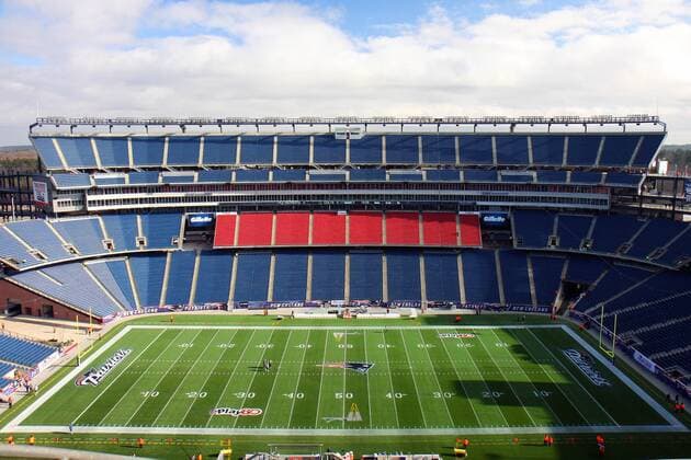 December 4, 2011: A general view of Gillette Stadium prior to the NFL American Football Herren USA game of the New England Patriots at Gillette Stadium in Foxborough, Massachusetts. NFL American Football Herren USA 2011: DEC 04 - ZUMAc04