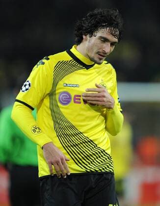 FUSSBALL CHAMPIONS LEAGUE SAISON 2011 2012 Borussia Dortmund - Olympique Marseille 06.12.2011 Mats HUMMELS (Dortmund) ist nach dem Abpfiff enttaeuscht