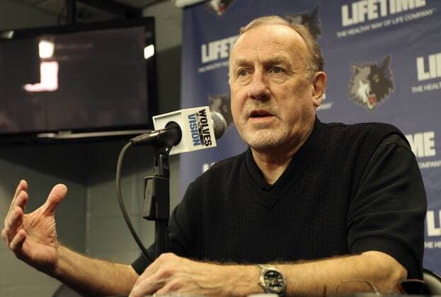 Dec. 9, 2011 Minneapolis, Minnesota, U.S. - Minnesota Timberwolves head coach RICK ADELMAN speaks during the team s media day at Target Center. NBA Basketball Herren USA 2011 - Minnesota Timberwolves Media Day - ZUMAm42