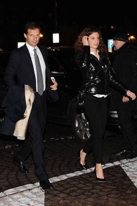 AC Mailand: Massimiliano Allegri und Valentina 