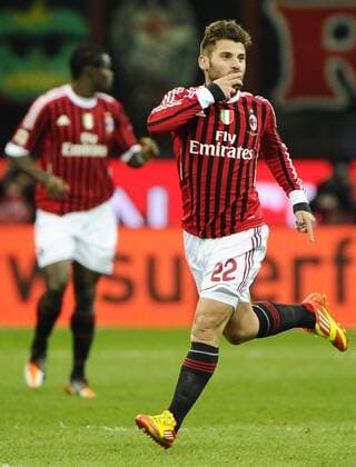 Milano 17 12 2011 - campionato di calcio serie A AC Milan - AC Siena: Antonio Nocerino 