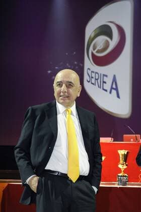 Desenzano del Garda - 19 12 2011 - Weihnachtsfeier Serie A - Adriano Galliani (AC Mailand) - 
