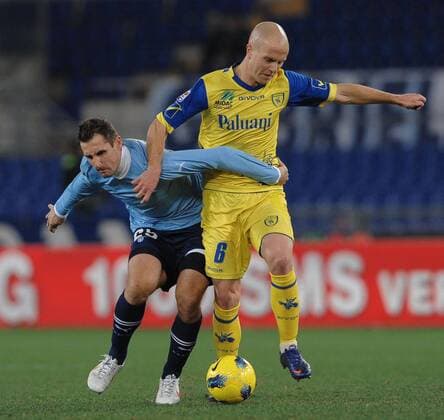 Roma 21 12 2011 - serie A - Lazio Rom vs. AC Chievo Verona - Miroslav Klose-Michael Bradley 