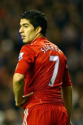 Liverpool FC - Blackburn Rovers, Luis Suarez of Liverpool at Anfield 