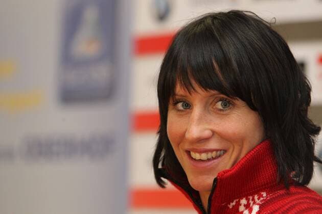 FIS Tour de Ski Oberhof - Pressekonferenz 28.12.2011, DKB-Ski-ARENA, Oberhof, GER, Viessmann FIS Tour de Ski 2011, Pressekonferenz, im Bild Marit Björgen (Norwegen) during of Viessmann FIS Tour de Ski 2011, in Oberhof, GERMANY, 2011 12 28