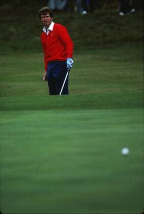 Golf - Ryder Cup 1981 - Walton Heath Golf Club Tom Watson ( USA ) The 24th Ryder Cup Matches, held at the Walton Heath Golf Club in Surrey, England. The USA team won the competition by the highest margin ever. 