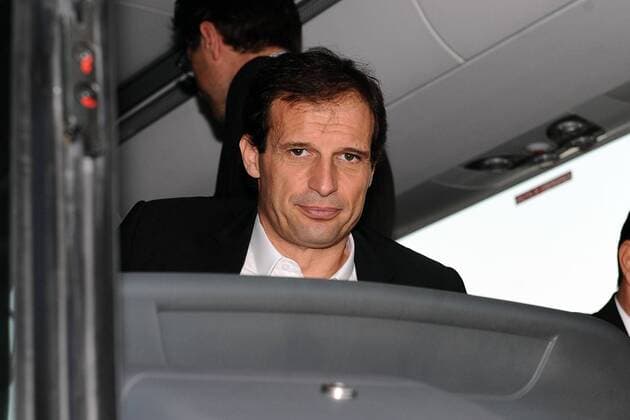 Malpensa Airport - Abreise des AC Mailand ins Trainingslager nach Dubai: Massimiliano Allegri 