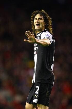 Football - Premier League - FC Liverpool vs. Newcastle Fabricio Coloccini of Newcastle United at Anfield 