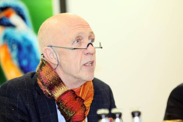 Organisator Gert Trinklein