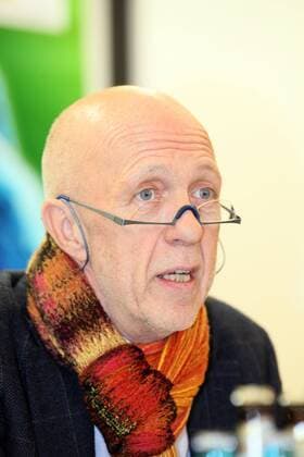 Organisator Gert Trinklein