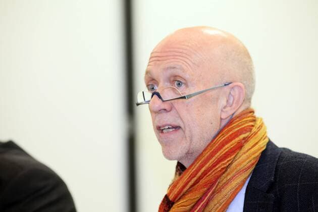 Organisator Gert Trinklein