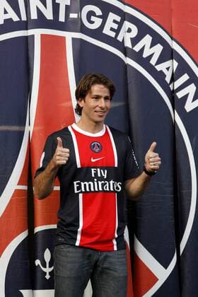 Maxwell Football : Maxwell nouvelle recrue du Paris Saint Germain - Conference de presse - 12.01.2012 MarineAndrieux Panoramic 