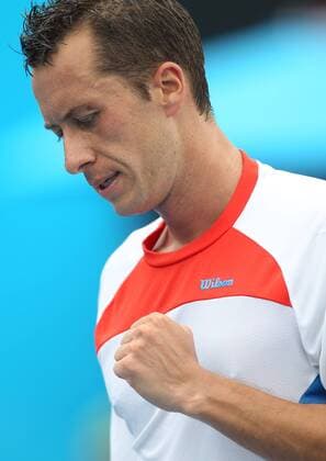 Philipp Kohlschreiber, GER, after the third round of 2012 Tennis Australian Open in Melbourne, 20 01 2012 -