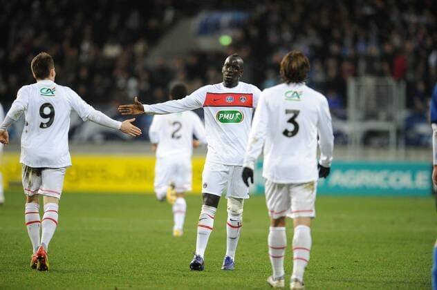 Mamadou Sakho et Kevin Gameiro (PSG) - Sable sur Sarthe FC vs. PAris St. Germain (PSG) - Coupe de France - 20.01.2012 xNLeGouicFEPx 