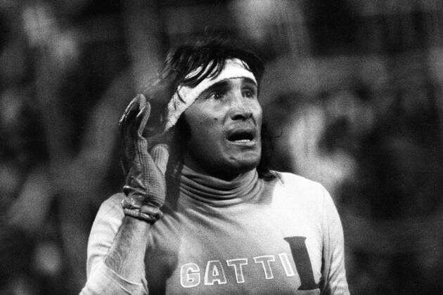 Torwart Hugo Orlando Gatti (Boca Juniors Buenos Aires)