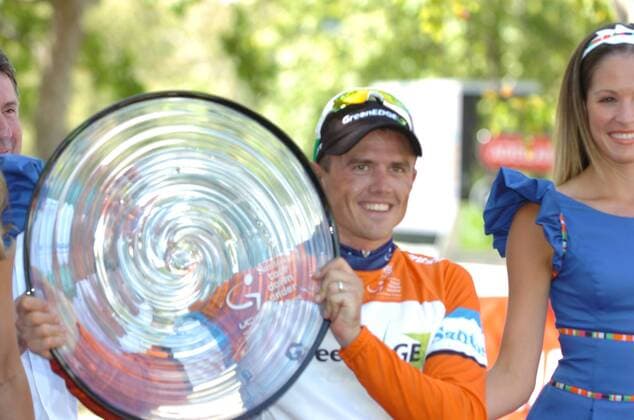 Tour Down Under 2012, 6. Etappe: Adelaide City Council - GreenEdge 2012, Gesamtsieger Simon Gerrans - 