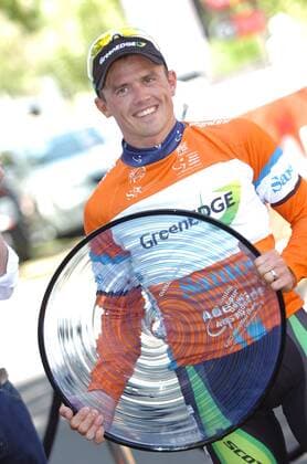 Tour Down Under 2012, 6. Etappe: Adelaide City Council - GreenEdge 2012, Gesamtsieger Simon Gerrans - 