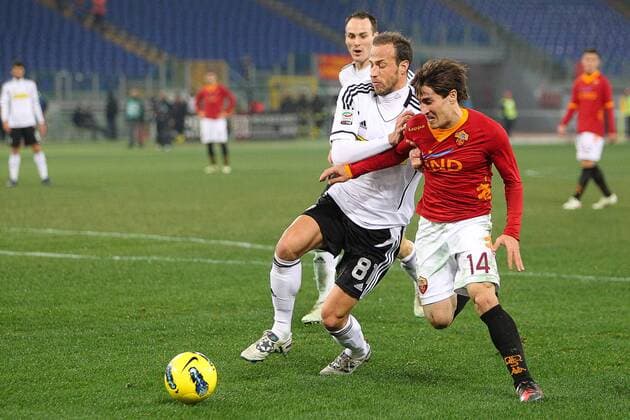 Rome, Italy. Bojan Krkic in action during the Serie A match between AS Roma vs. AC Cesena, played in the Stadio Olimpico. xEmanuelexPennacchiox  ActionPlus20214039