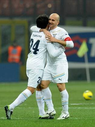 Tommaso ROCCHI (Lazio) 22 1 2012 - Serie A 2011 2012 - Inter Mailand vs Lazio Rom - allexsabba