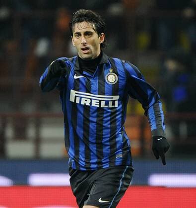 Milano 22 01 2012 - campionato di calcio serie A Inter Mailand vs. Lazio Rom - Diego Milito 
