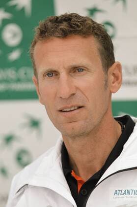 Tennis Pressekonferenz Davis Cup ; Team Deutschland ; Patrick Kühnen