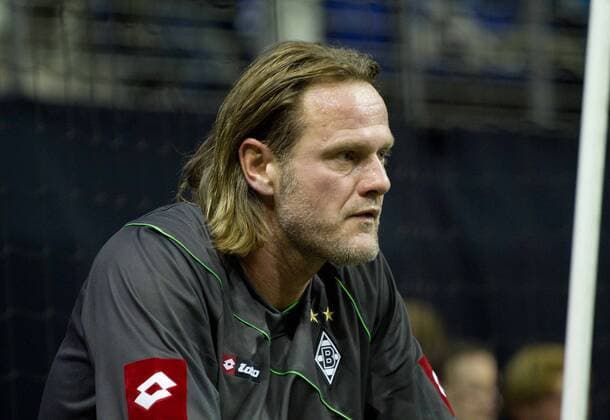 Jörg Neun (Borussia Mönchengladbach) - FlexStrom Cup 2012 in der Max Schmeling Halle Berlin - Einzelbild,14.01.2012,Deutschland,Fußball,Mann,Männer