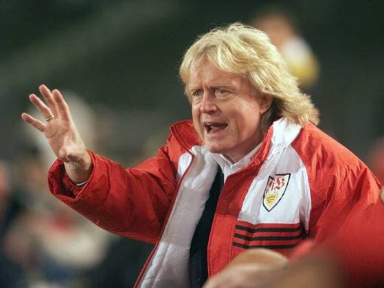 DFB Pokal VFB Stuttgart - Borussia Dortmund Schäfer Winfried Trainer