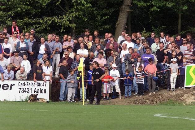 VFR Aalen - SSV Reutlingen Zuschauer Fans