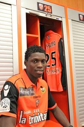 Neuzugang Lamine Gassama - FC Lorient - Präsentation -- 26 01 2012 xBRUNOPERRELx - 
