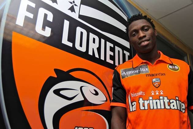 Neuzugang Lamine Gassama - FC Lorient - Präsentation -- 26 01 2012 xBRUNOPERRELx - 
