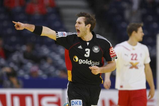 Uwe Gensheimer (GER) EHF Euro 2012, Denmark - Germany. Beogradska arena 23.01.2012. MarkoxMetlas 