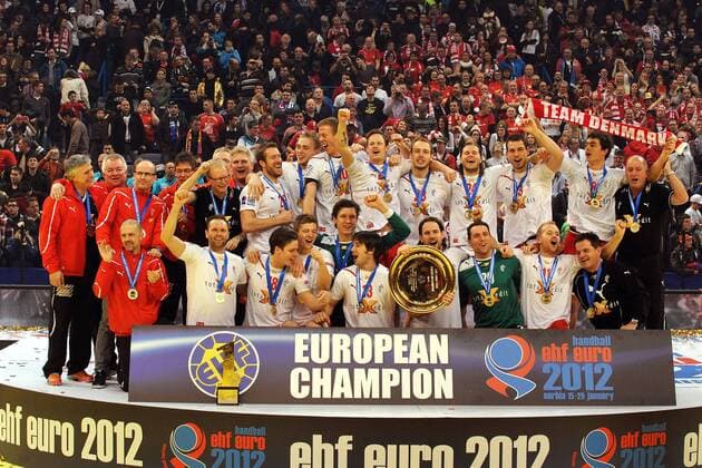 Belgrad, Belgrad-Arena, 29.1.2012 Handball, Europa-Meisterschaft 2012, Männer, - Finale - Dänemark ist Europameister